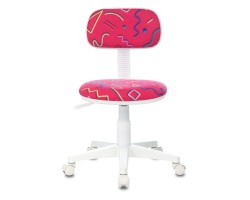 Кресло детское Бюрократ CH-W201NX малиновый Sticks 05 крестовина пластик пластик белый-foto2