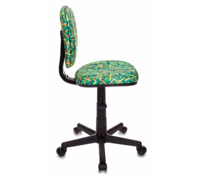 Кресло детское Бюрократ CH-204NX зеленый карандаши крестовина пластик