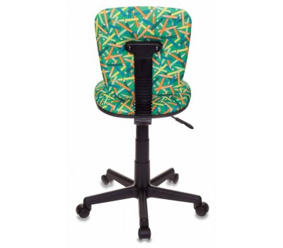 Кресло детское Бюрократ CH-204NX зеленый карандаши крестовина пластик