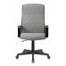 Кресло руководителя Бюрократ DOMINUS серый 10-128 крестовина пластик