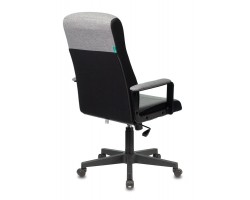 Кресло руководителя Бюрократ DOMINUS серый 10-128 крестовина пластик-foto4