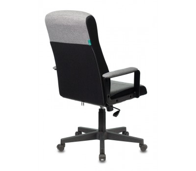 Кресло руководителя Бюрократ DOMINUS серый 10-128 крестовина пластик