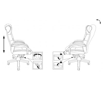 Кресло руководителя Бюрократ T-9928WALNUT черный кожа крестовина металл/дерево