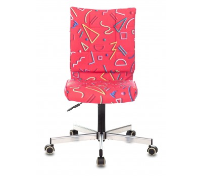 Кресло Бюрократ CH-330M малиновый Sticks 05 крестовина металл хром