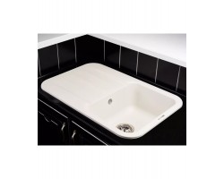 Кухонная мойка LIRA 1B1D WHITE KUPPERSBERG-foto2