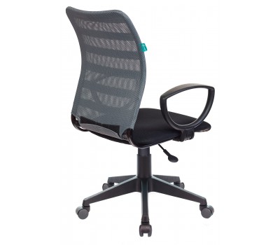 Кресло Бюрократ CH-599AXSN серый TW-32K03 сиденье черный TW-11 сетка/ткань крестовина пластик