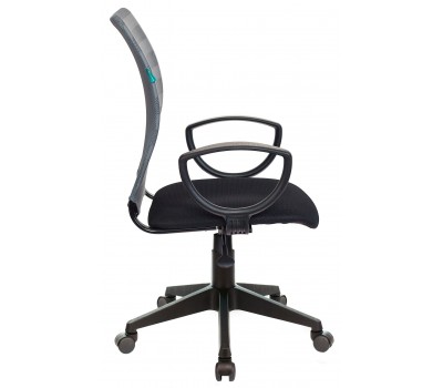 Кресло Бюрократ CH-599AXSN серый TW-32K03 сиденье черный TW-11 сетка/ткань крестовина пластик