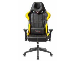Кресло игровое Zombie VIKING 5 AERO черный/желтый эко.кожа с подголов. крестовина пластик-foto2