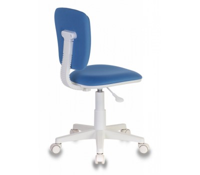 Кресло детское Бюрократ CH-W204NX голубой 26-24 крестовина пластик пластик белый