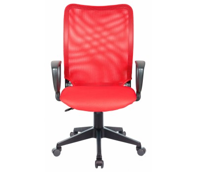 Кресло Бюрократ CH-599AXSN красный TW-35N сиденье красный TW-97N сетка/ткань крестовина пластик