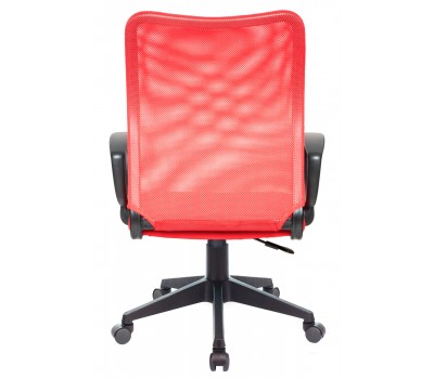 Кресло Бюрократ CH-599AXSN красный TW-35N сиденье красный TW-97N сетка/ткань крестовина пластик