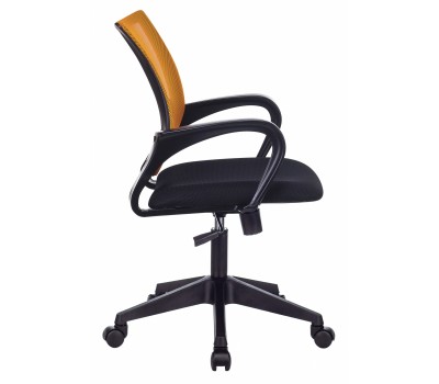 Кресло Бюрократ CH-695N оранжевый TW-38-3 сиденье черный TW-11 сетка/ткань крестовина пластик