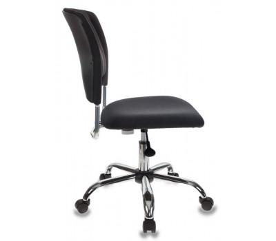 Кресло Бюрократ CH-322SXN черный 26-28 крестовина металл хром