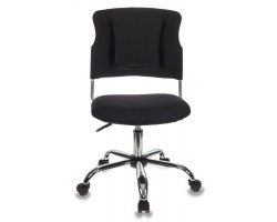 Кресло Бюрократ CH-322SXN черный 26-28 крестовина металл хром-foto2