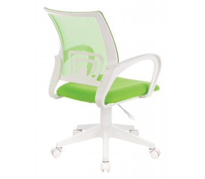 Кресло Бюрократ CH-W695NLT салатовый TW-03A TW-18 сетка/ткань крестовина пластик пластик белый