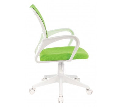 Кресло Бюрократ CH-W695NLT салатовый TW-03A TW-18 сетка/ткань крестовина пластик пластик белый