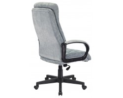 Кресло руководителя Бюрократ CH-824 серо-голубой Light-28 крестовина пластик-foto4