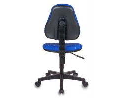 Кресло детское Бюрократ KD-4 синий космос крестовина пластик-foto3