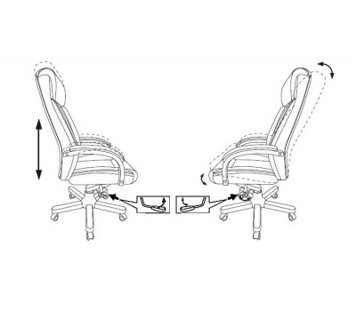 Кресло руководителя Бюрократ T-9922WALNUT черный кожа крестовина металл/дерево