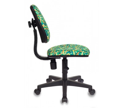 Кресло детское Бюрократ KD-4 зеленый карандаши крестовина пластик