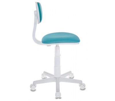 Кресло детское Бюрократ CH-W201NX бирюзовый 15-175 крестовина пластик пластик белый