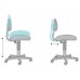 Кресло детское Бюрократ CH-W201NX бирюзовый 15-175 крестовина пластик пластик белый