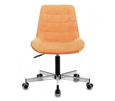 Кресло Бюрократ CH-350M оранжевый Velvet 72 крестовина металл