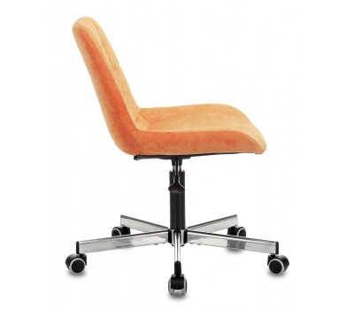 Кресло Бюрократ CH-350M оранжевый Velvet 72 крестовина металл