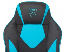 Кресло игровое Zombie GAME 17 черный/синий текстиль/эко.кожа крестовина пластик-foto6