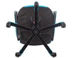 Кресло игровое Zombie GAME 17 черный/синий текстиль/эко.кожа крестовина пластик-foto10