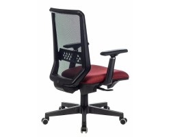 Кресло руководителя Бюрократ EXPERT черный TW-01 сиденье красный 38-410 сетка/ткань с подголов. крестовина пластик-foto8