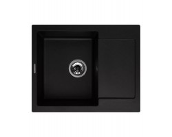 Кухонная мойка MODENA 1B1D BLACK KUPPERSBERG