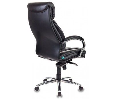 Кресло руководителя Бюрократ T-9904SL черный эко.кожа крестовина металл хром