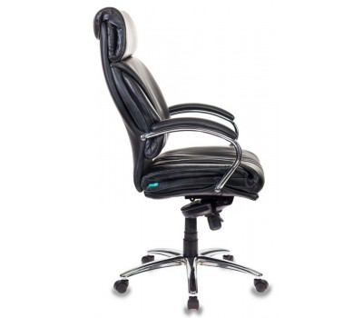 Кресло руководителя Бюрократ T-9904SL черный эко.кожа крестовина металл хром