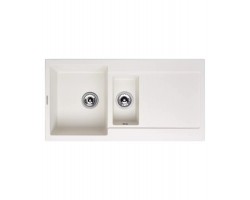 Кухонная мойка MODENA 1,5B2D WHITE ALABASTER KUPPERSBERG