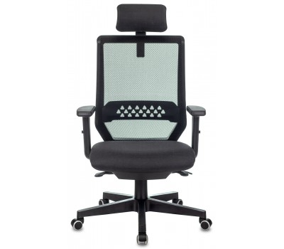 Кресло руководителя Бюрократ EXPERT черный TW-01 38-418 сетка/ткань с подголов. крестовина пластик