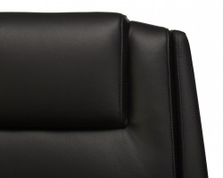 Кресло руководителя Бюрократ _DUKE черный кожа крестовина металл/дерево-foto8