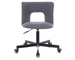 Кресло Бюрократ KF-1M серый 26-25 крестовина металл черный-foto2