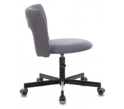 Кресло Бюрократ KF-1M серый 26-25 крестовина металл черный