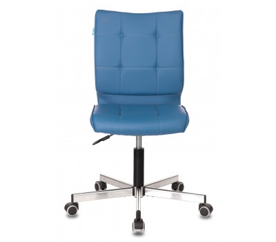 Кресло Бюрократ CH-330M синий Orion-03 эко.кожа крестовина металл хром