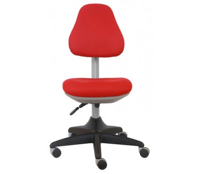 Кресло детское Бюрократ KD-2 красный TW-97N крестовина пластик