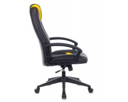 Кресло игровое Zombie VIKING-8 черный/желтый эко.кожа крестовина пластик-foto3