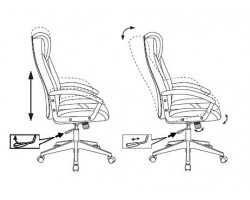 Кресло игровое Zombie Viking-8 черный/красный эко.кожа крестовина пластик-foto7