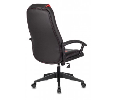 Кресло игровое Zombie Viking-8 черный/красный эко.кожа крестовина пластик