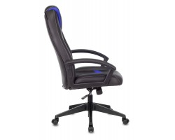 Кресло игровое Zombie Viking-8 черный/синий эко.кожа крестовина пластик-foto3