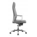 Кресло руководителя Бюрократ _JONS серый крестовина алюминий