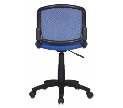 Кресло Бюрократ CH-296NX синий сиденье темно-синий 15-10 сетка/ткань крестовина пластик