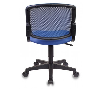 Кресло Бюрократ CH-296NX синий сиденье темно-синий 15-10 сетка/ткань крестовина пластик