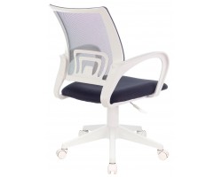 Кресло Бюрократ CH-W695NLT темно-серый TW-04 TW-12 сетка/ткань крестовина пластик пластик белый-foto4