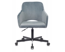 Кресло Бюрократ CH-380M голубая сталь Italia 21 крестовина металл черный-foto2